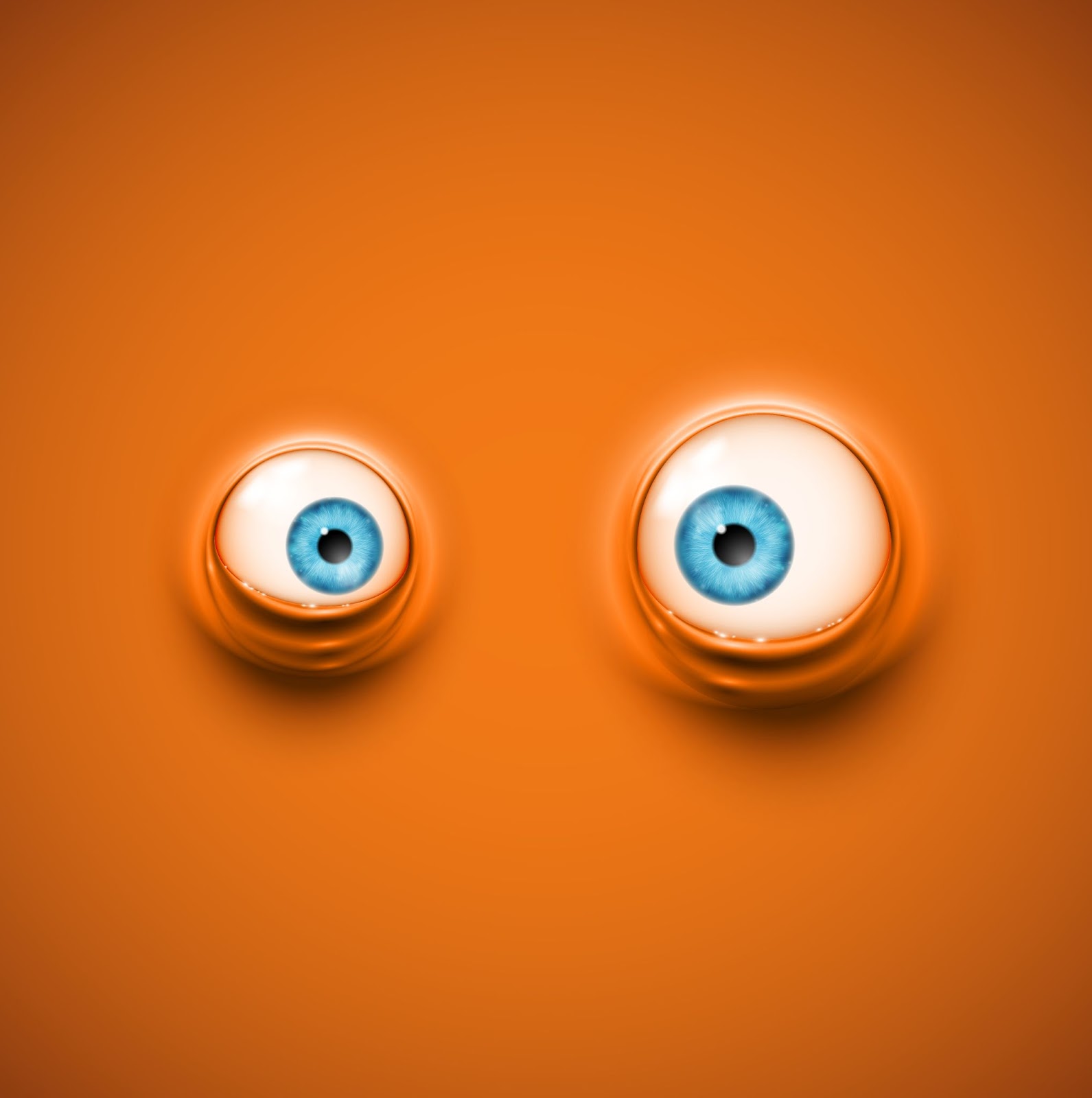 crazy eye blue